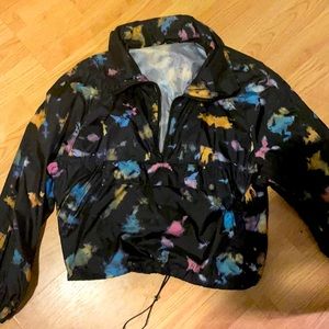 Zara lightweight half-zip windbreaker